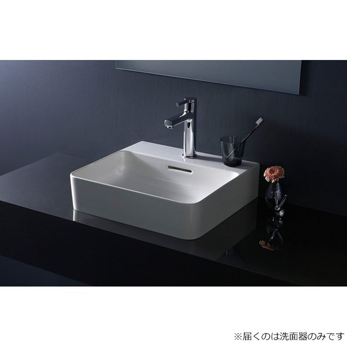 AU16280R バル 洗面器 ベッセル オーバーフローあり 450×420mm ホワイト