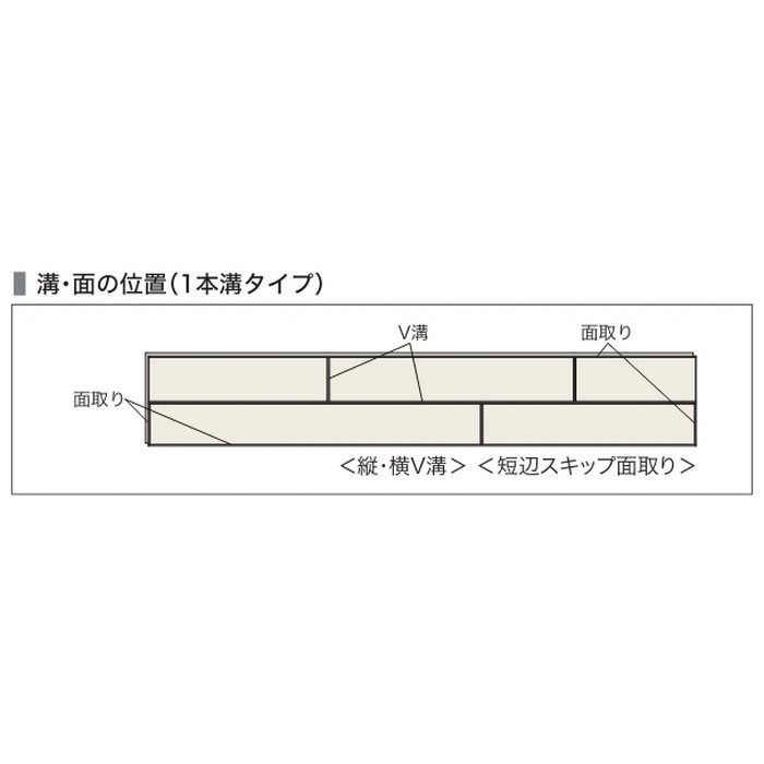 JRF1YS1VEM ラスティック フェイス リッチ・JベースVC 1本溝 抗ウイルス 床暖房対応 12×303×1818mm エルム 6枚入