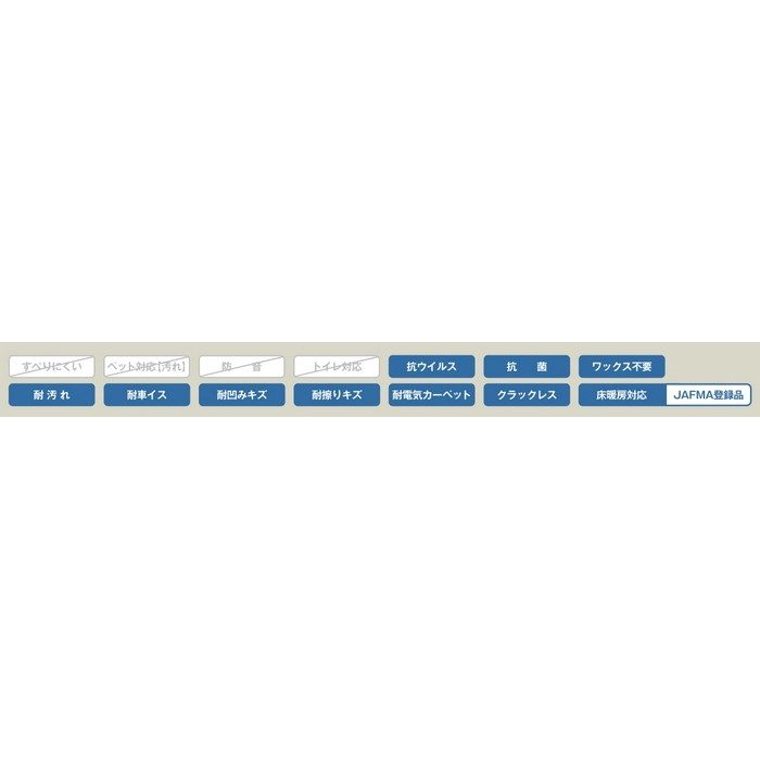 JC12S1VE1 カナエルC12・JベースVC 1本溝 NEXシート 抗ウイルス 床暖房対応 12×303×1818mm チェリーミディアム色 6枚入