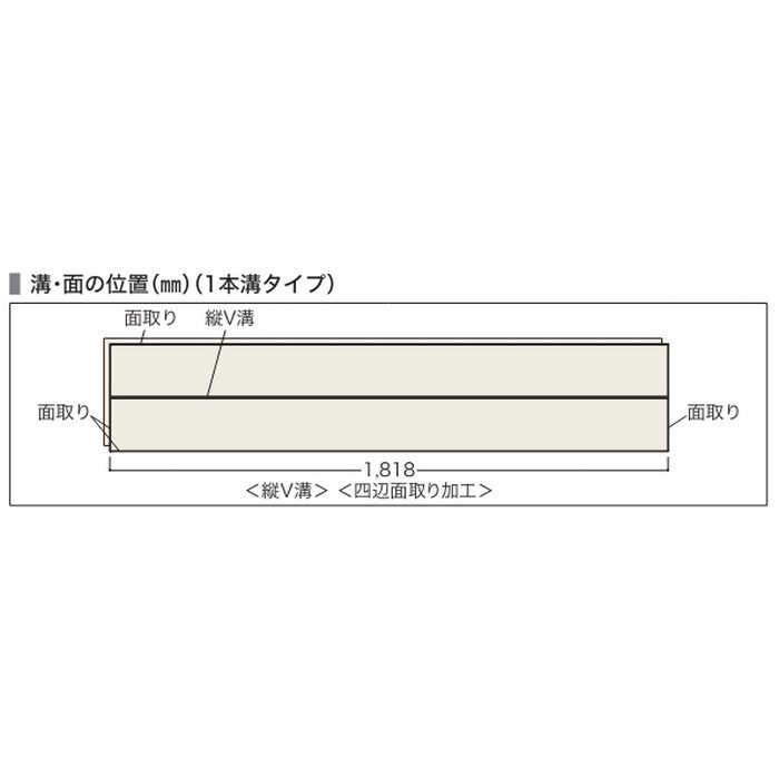 C12HS1D1 カナエルC12ハード 1本溝 NEXシート 床暖房対応 12×303×1818mm ウォールナットダーク色 3枚入