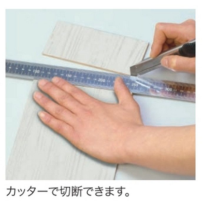 FRPS1VW2 リフォームフロア リピタVC 溝なし 化粧シート 2.5×150×900mm アッシュホワイト色 12枚入