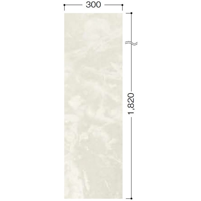 YE632-2SF トイレタフ トイレタフ 石目柄Ⅱ ボーダー18 フィオリートベージュ柄 12mm厚 300×1820mm 戸建用床材