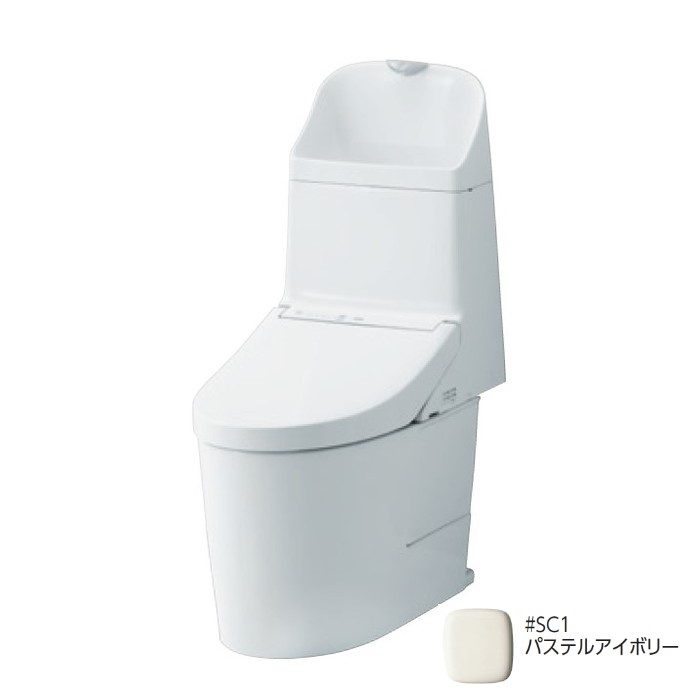 【セット品】CES9335HR#SC1 ウォシュレット一体形便器 GG3-800 床排水 寒冷地用（ヒーター付便器・水抜併用方式） #SC1パステルアイボリー