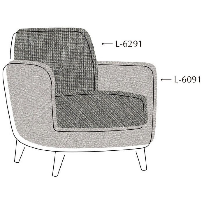 L-6291 ベストセラー 椅子生地用レザー ファニシングレザー 巾137cm
