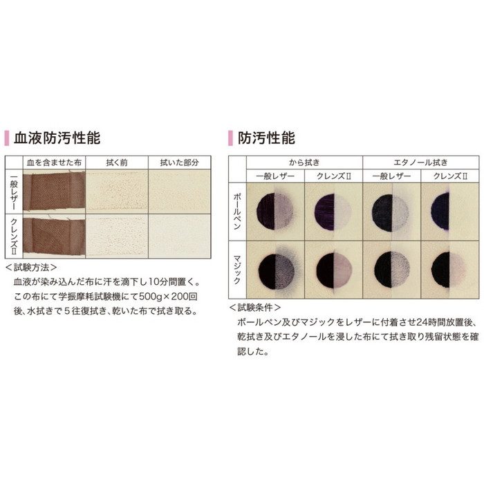 L-6689 クレンズ®Ⅱ 椅子生地用レザー ファニシングレザー 巾122cm
