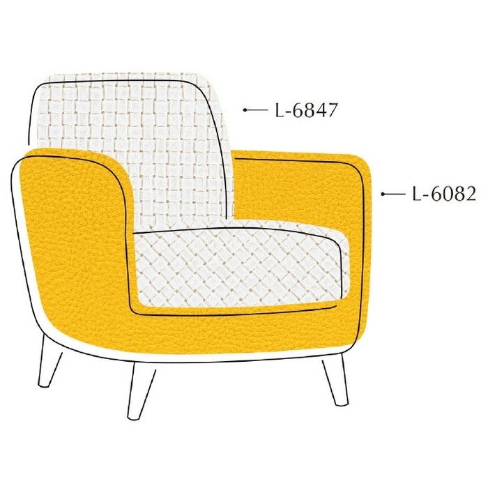 L-6847 コードカーフW 椅子生地用レザー ファニシングレザー 巾137cm【セール開催中】