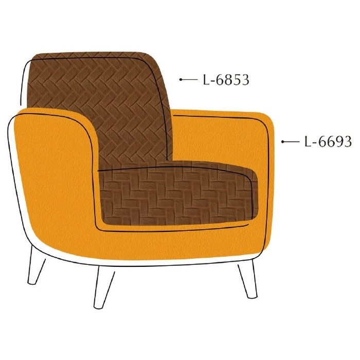 L-6853 コーディア 椅子生地用レザー ファニシングレザー 巾122cm【セール開催中】