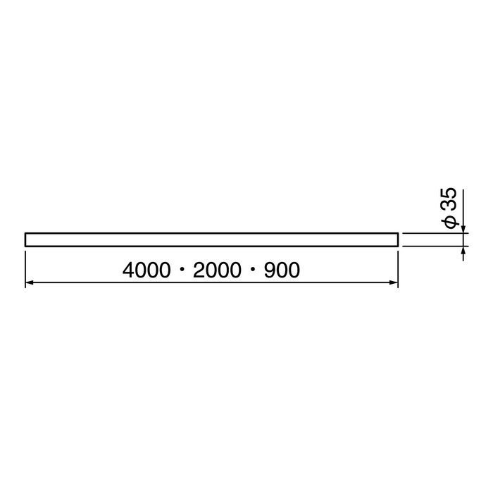ABR-35SD アプローチ手すり スチールパイプ 樹脂コーティングディンプル 900mm φ35 シルバー 4本入