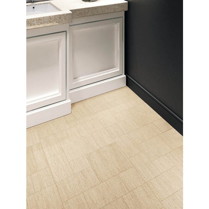 E1061 ポンリューム(Ponleum) 住宅用クッションフロア ストーン＆プレーン サンドストーン 1.8mm厚 182cm巾