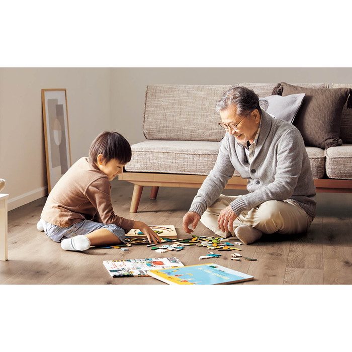 CES1304 ポンリューム(Ponleum) 住宅用クッションフロア CES 消臭・ペット対応フロア ラスティックオーク 2.0mm厚 182cm巾