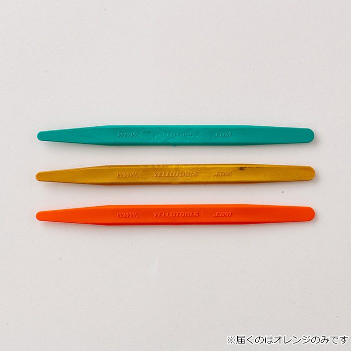 YT19WSBO01 ラップスティック ビーバーテール 13×1cm オレンジ 1本