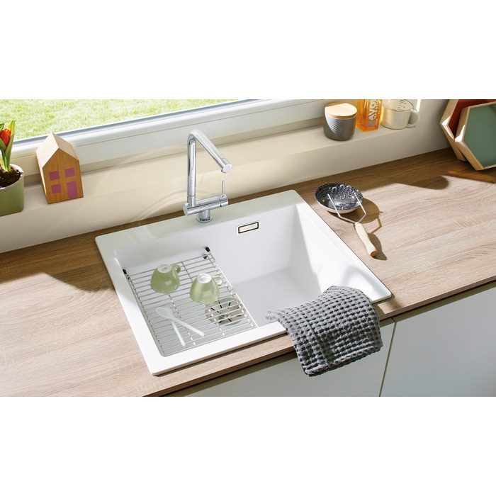 521683 【BLANCO】シンク（本体） PLEON6 W545×D400×H220mm（内寸） white ホワイト