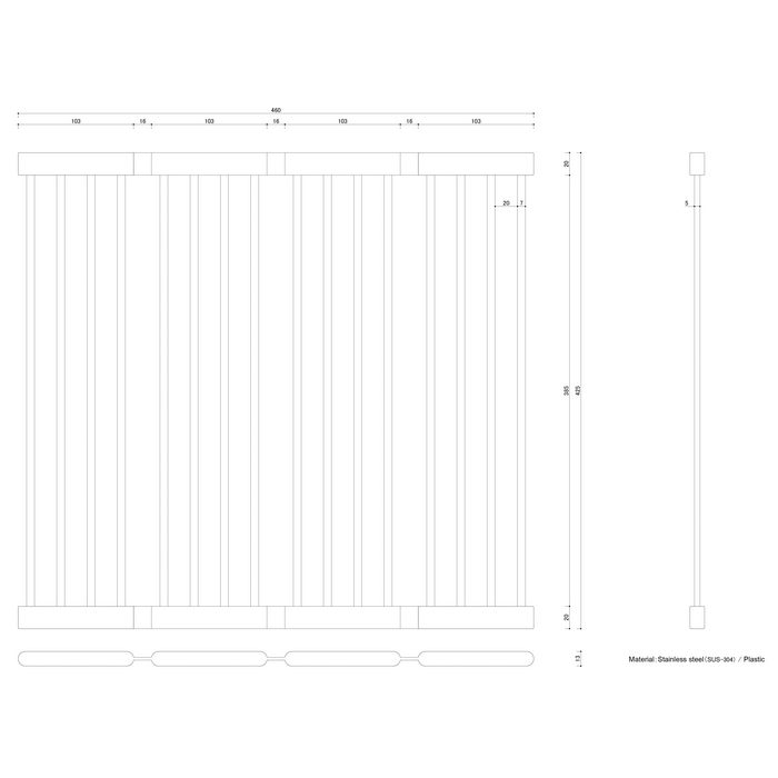 238482 【BLANCO】シンクオプション フォルダブルグリッド リラインス