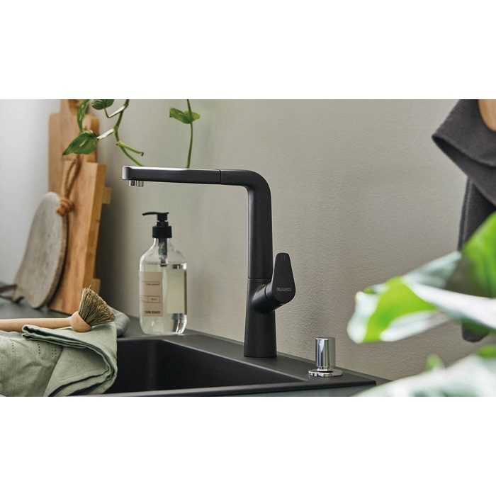 526928 【BLANCO】キッチン水栓 AVONA-S volcano grey ヴォルケーノグレイ