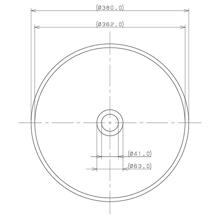 493-263-GR 透明手洗器 硝 ジェード