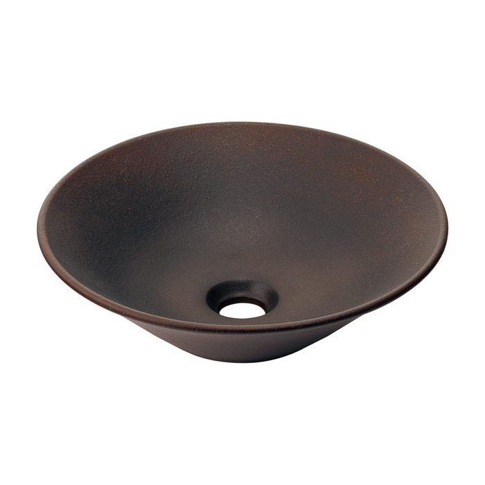 493-266-DM 丸型手洗器 瑠珠 岩銕 カクダイ【アウンワークス通販】