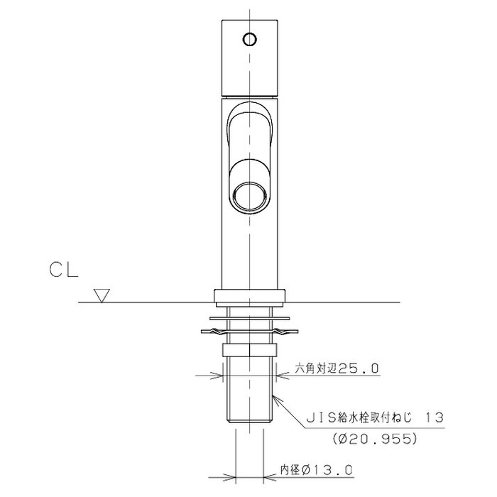 716-911-Y 水栓金具 立水栓 SWEEQ フロストレモン