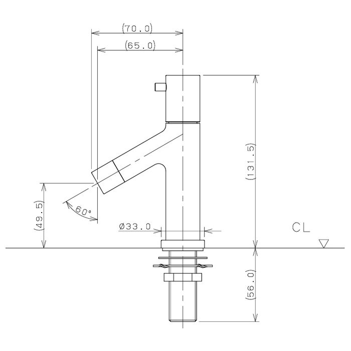 716-911-Y 水栓金具 立水栓 SWEEQ フロストレモン