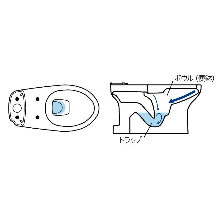 【便器・タンク・便座3点セット】RA3848TR47LW トイレセット エディ848 暖房便座 手洗付 ラブリーホワイト