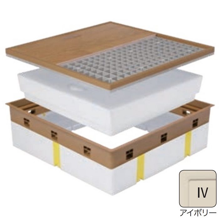 SPF-R60S-BC2-IV 高気密型床下点検口（高断熱型） シート貼り完成品 600×600タイプ アイボリー