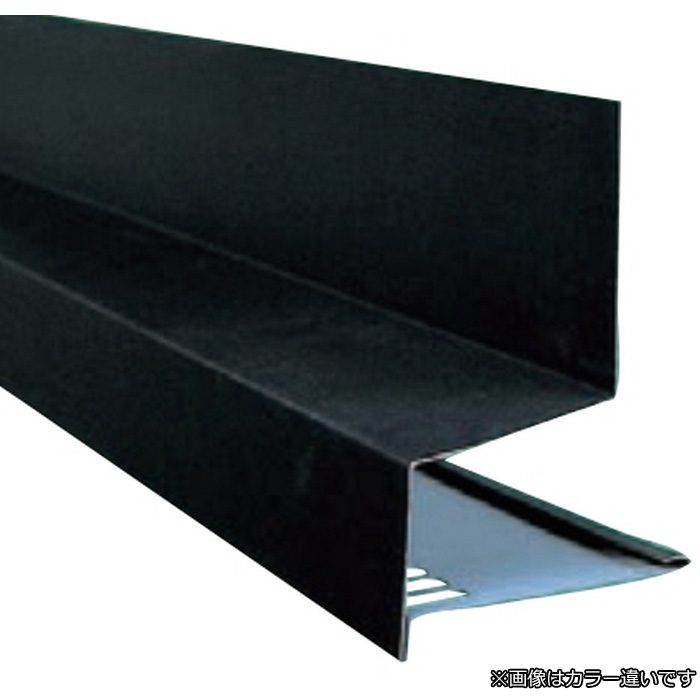 WKF-N3515-CB 防鼠付通気水切り 鋼板製 L3750mm シックブラウン 10本入