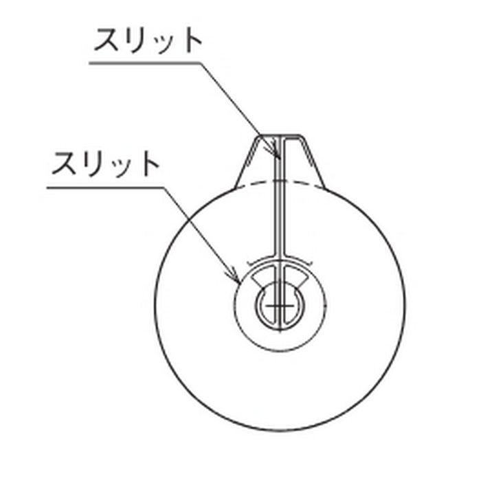 WPA-P25 防水役物配管用 外径φ110mm×2.5mm ブラック 20枚入