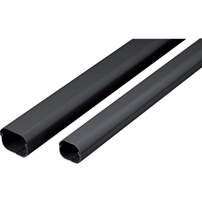 LD-70-K 因幡電工 スリムダクトLD 68×2000×58mm ブラック 10本入
