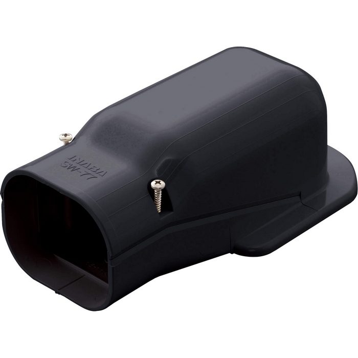 SW-77-K 因幡電工 ウォールコーナー 77×110×110mm ブラック
