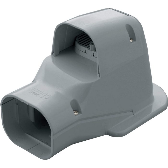 SWK-77N-G 因幡電工 ウォールコーナー 換気エアコン用 127×116×205mm グレー