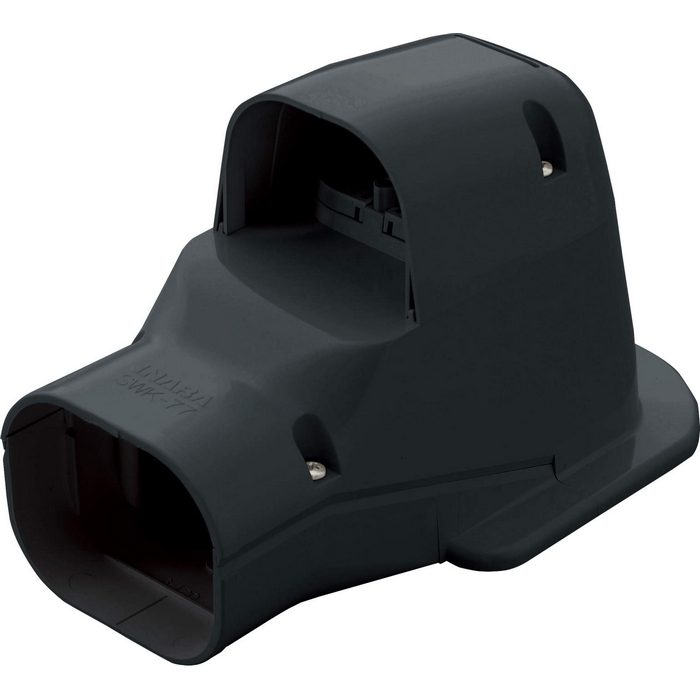 SWK-77N-K 因幡電工 ウォールコーナー 換気エアコン用 127×116×205mm ブラック