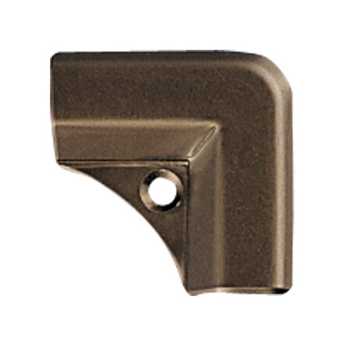 20-404LGB52 タイルカーペット・カーペット見切り フロアラインコーナー 入隅  アルミ製 40×40mm ブロンズ用焼付け塗装仕上げ