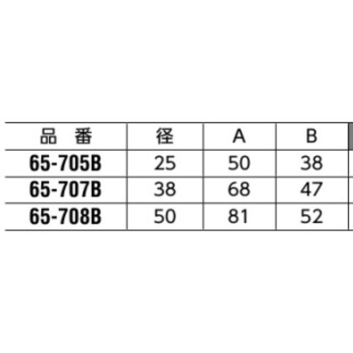 65-707B パイプパーツ アールエルボ 真鍮製 φ38mm 磨き仕上げ