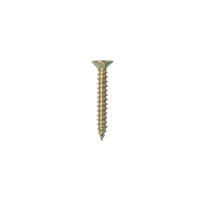 75-263(P) ビス タッピングビス 鉄製 3.5×25mm ゴールド 10本入