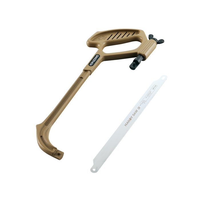 75-624 施工用具 金切りのこ固定弦 のこ刃245~250mm使用可 のこ刃(アルミ・真鍮・塩ビ専用)1枚付 アシスト【アウンワークス通販】