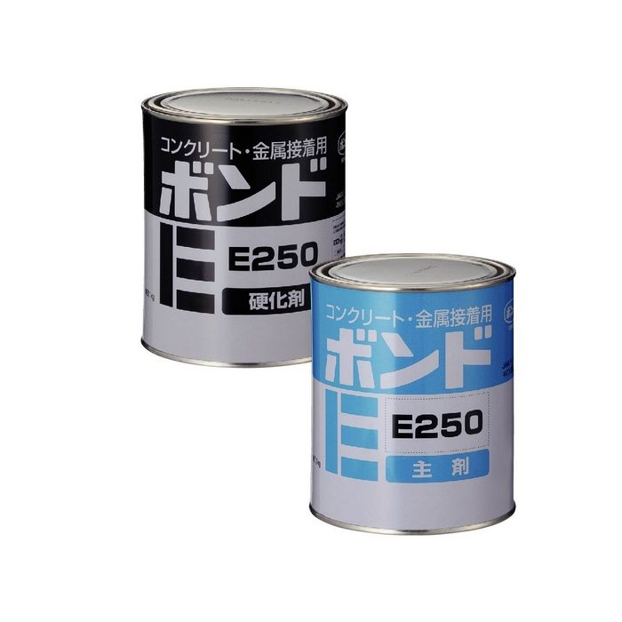 75-706 施工用具 アシステップ用接着剤 2液混合型エポキシ樹脂系 2kg（主剤1kg・硬化剤1kg） グレー