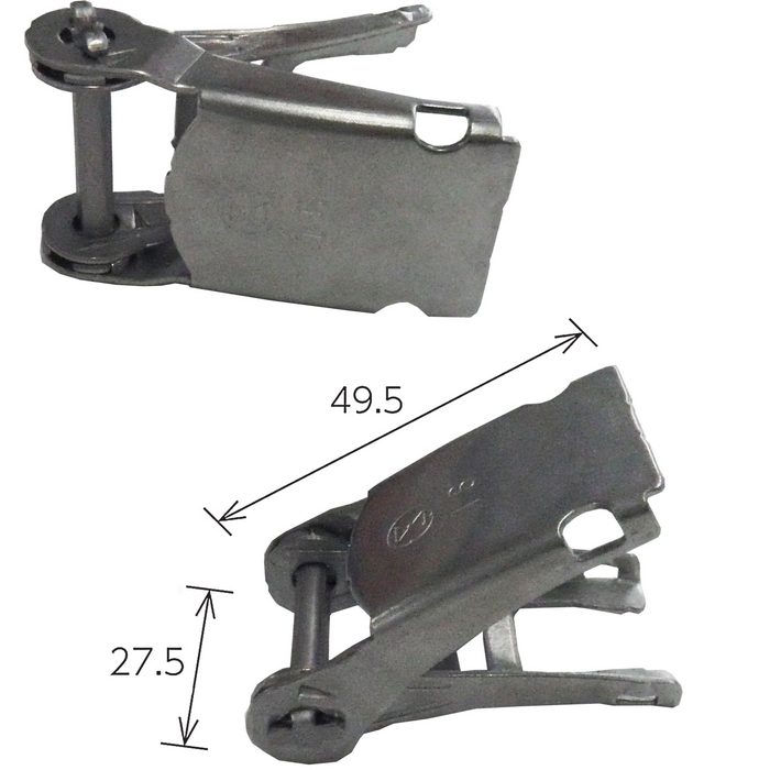 JSB-R2020 JAPPY ステンレスバンド ラチェット式締付金具 20mm用 20個入