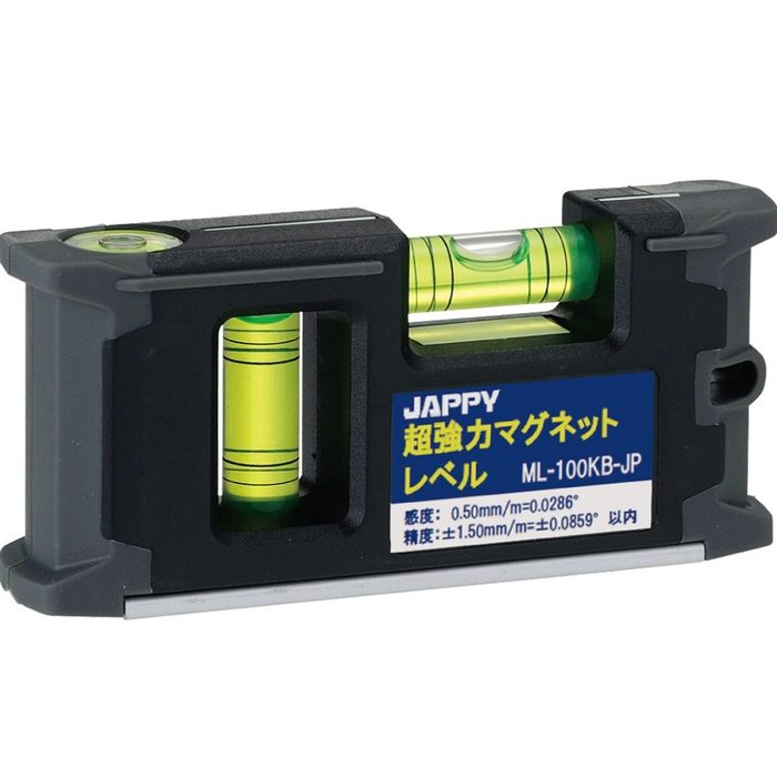 ML-100KB-JP JAPPY 超強力マグネットレベル W100×H46×D22