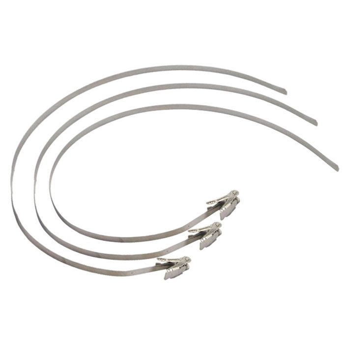 WST-10-N-JP 1.5m JAPPY ステンレスバンドセット 1.5m 10本入