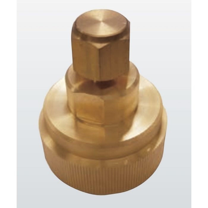 KMJK09B 気密治具（気密テスト用） 冷媒配管用継手 クイックパイパー 接続銅管9.52mm