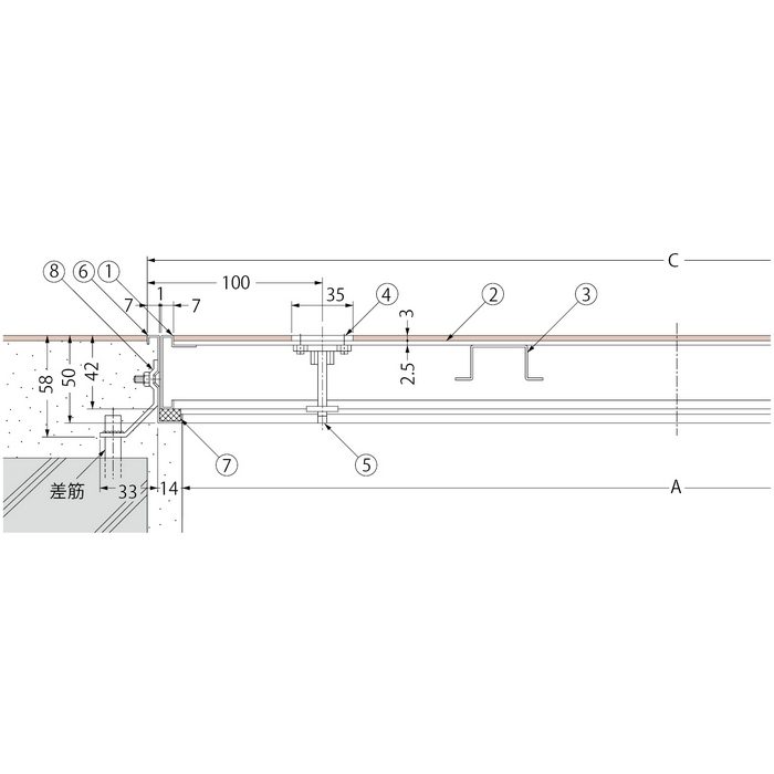 MSEO-P-600 フロアーハッチ 張物用 屋内外用 一般形 ステンレス製 床点検口蓋