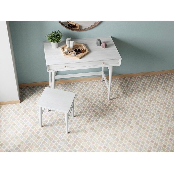 LH81547 クッションフロア TILE＆BASIC 厚1.8×巾1820mm モロッカンタイル【セール開催中】