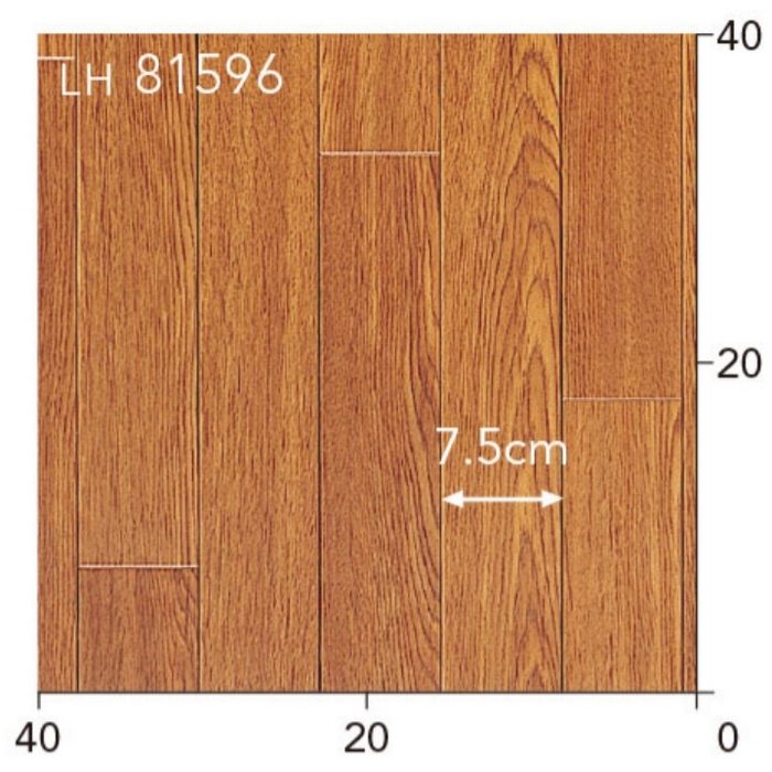 LH81595 クッションフロア WOOD 厚1.8×巾1820mm オーク
