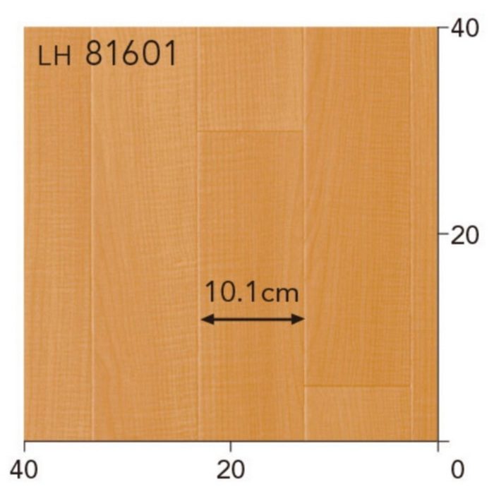 LH81601 クッションフロア WOOD 厚1.8×巾1820mm メイプル