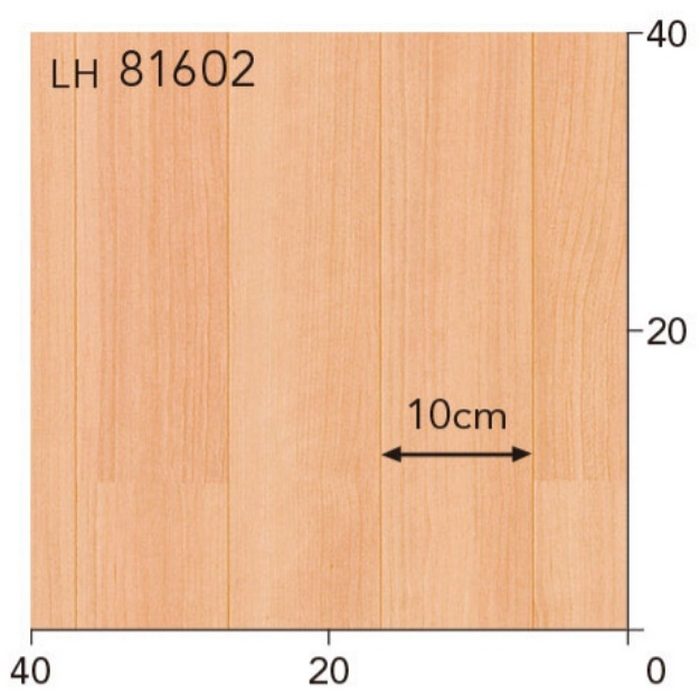 LH81603 クッションフロア WOOD 厚1.8×巾1820mm チェリー