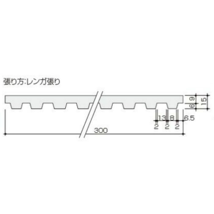 【大田区倉庫 受取専用】NT15-12 ソーラトン 不燃軒天キューブ 15mm ストライプ12T 18枚入