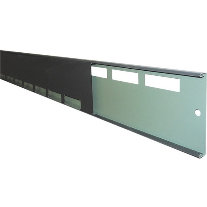 V-TSLT 通気スリッター 8×1820×60mm ブラック 10本入