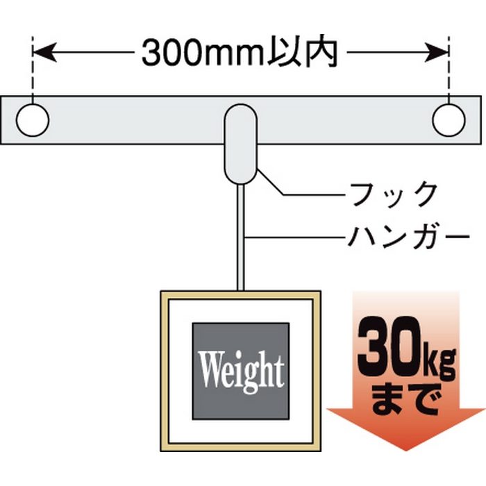 14L06AS OSピクチャーレール Dタイプ 12.5mm用 4m シルバー