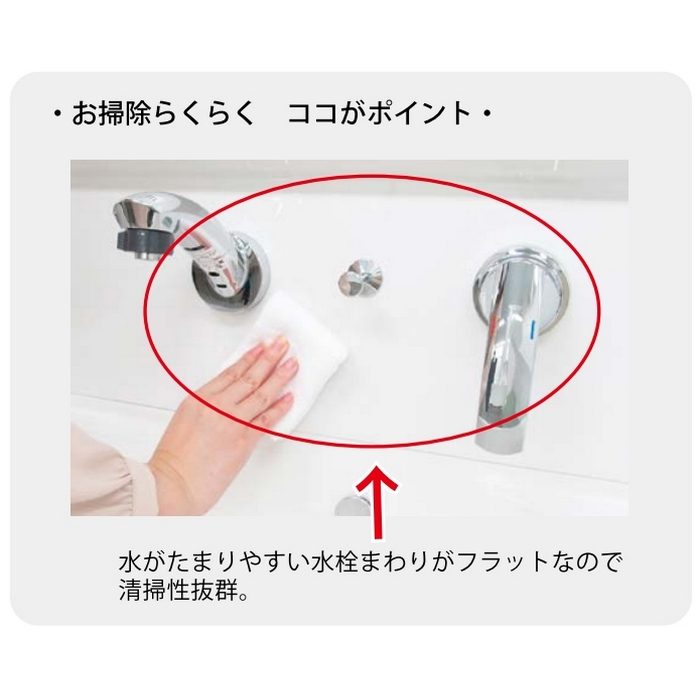 SLTK4781AKUCE3AFL2D 洗面化粧台セット シャイニーピュレア 寒冷地仕様 750×510×845mm シャイニーダーク