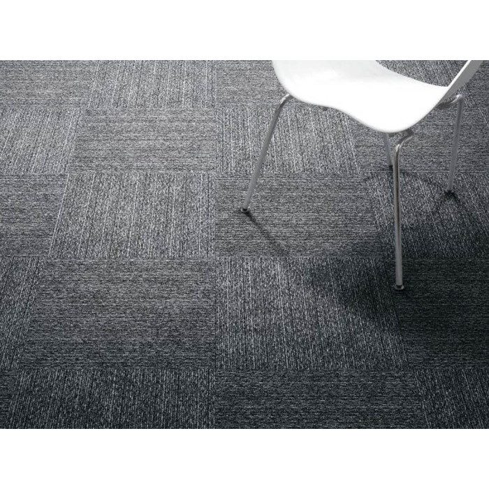 【特値：10ケース(200枚)以上～】GA3642 タイルカーペット GA-3600 サスティブバック 6.8×500×500mm アクアプレーン 4枚／セット【法人様事務所配送限定】