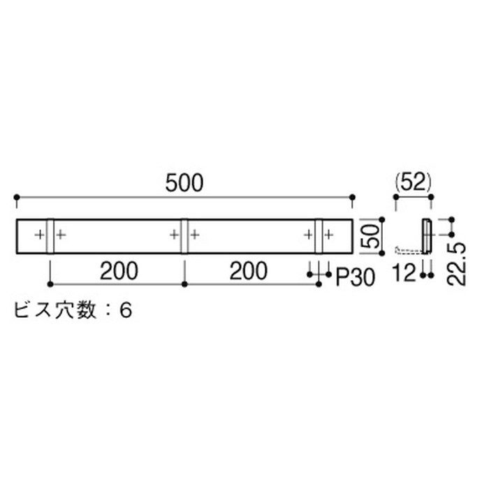 AC-822-SC ブラインドフック AC-822 ホワイト+クローム
